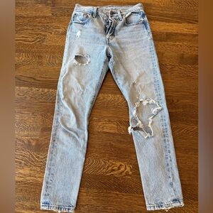 Levi’s 501- skinny in light blue wash